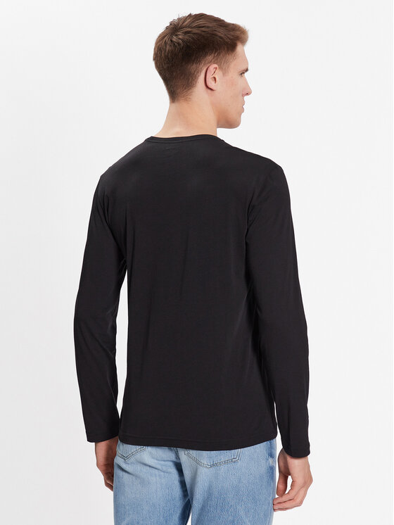 EA7 Emporio Armani EA7 Emporio Armani S dlhými rukávmi 3RPT43 PJNTZ 1200 Čierna Regular Fit