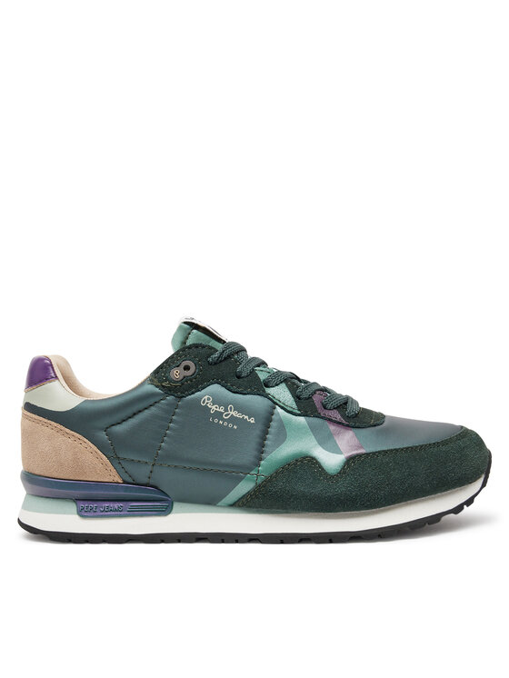 Pepe Jeans Sneakersy PLS40021 Zelená