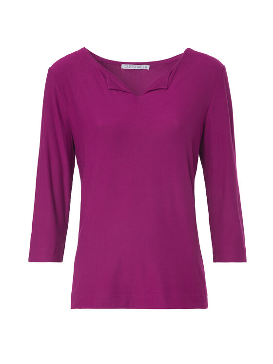 QUIOSQUE QUIOSQUE Bluzka 1NB001504 Różowy Regular Fit