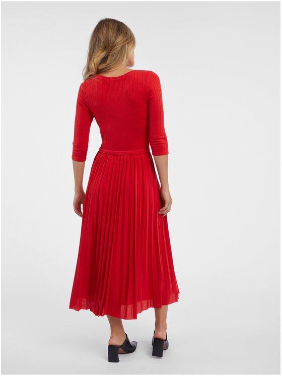 Orsay Orsay Sukienka 470345318000__XL Czerwony Regular Fit