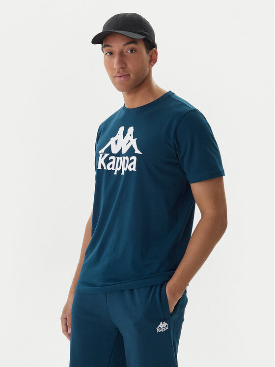 Kappa Kappa Тишърт Authentic 361N6QW Тъмносин Regular Fit