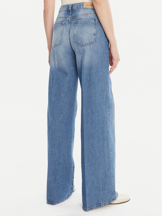 JOOP! JOOP! Jeans hlače 58 251DT58Evi 30047814 Modra Wide Leg