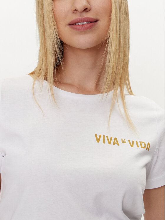 Noisy May Noisy May T-shirt Sun 27030257 Bijela Oversize