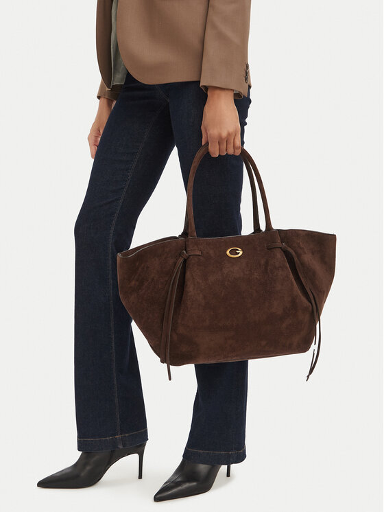 Guess Guess Torebka HWSG22 37230 Brązowy ciemny