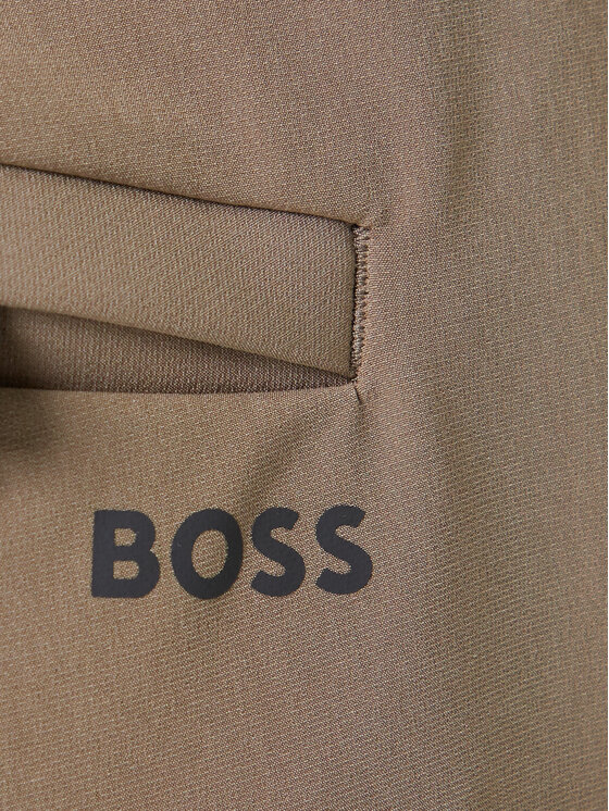 BOSS BOSS Auduma bikses T_Commuter 50534303 Zaļš Slim Fit
