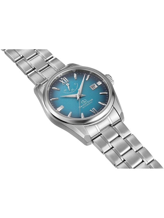 Orient Star Orient Star Zegarek RE-AU0114E00B Srebrny