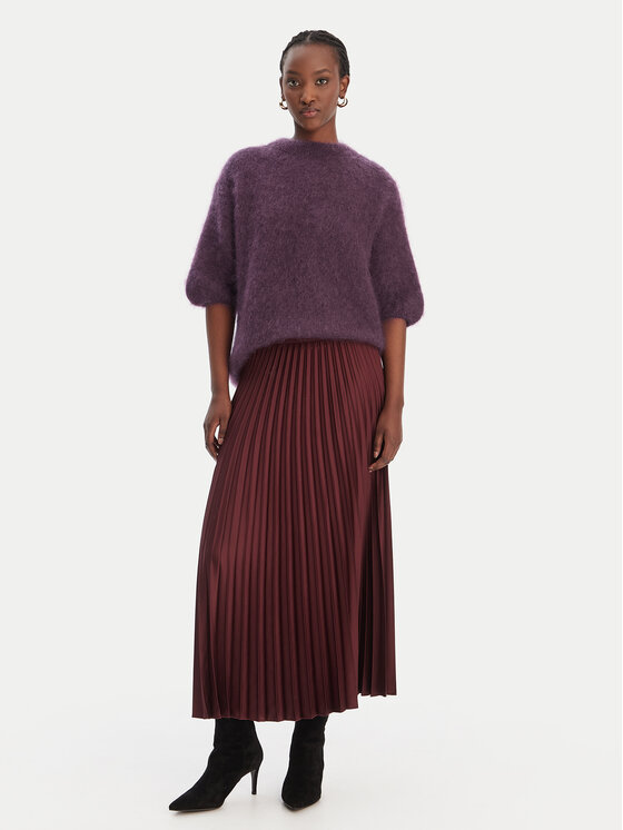 Dixie Dixie Sweter M277Y101A Fioletowy Relaxed Fit