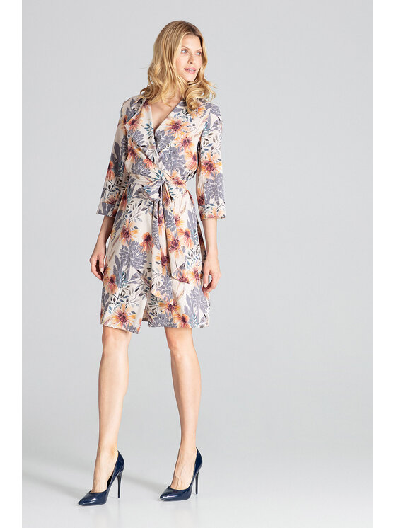 FIGL FIGL Vestito da giorno M680 Multicolore Regular Fit