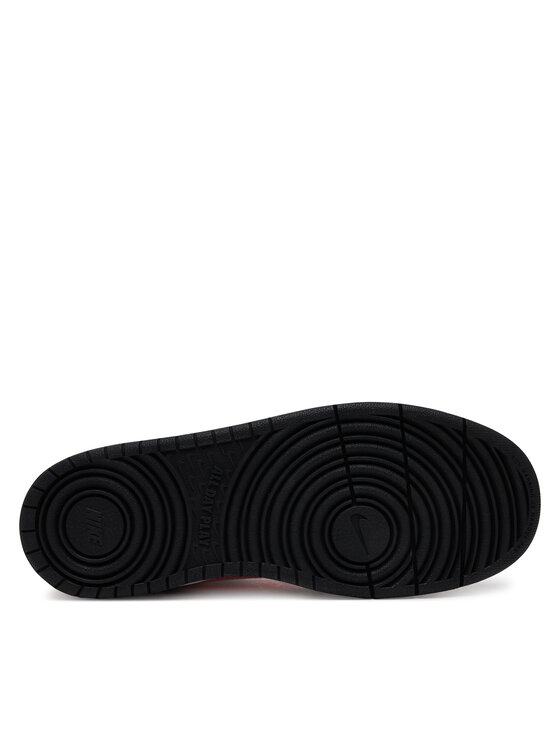 Nike Nike Сникърси Court Borough Mid 2 (GS) CD7782 Черен