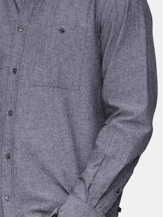s.Oliver s.Oliver Koszula 2152433 Szary Regular Fit