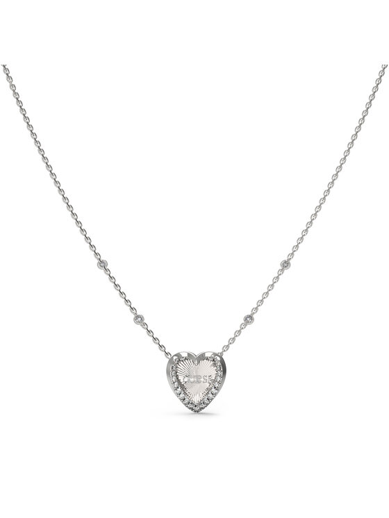 Guess Guess Κολιέ JUBN04 606JW Ασημί
