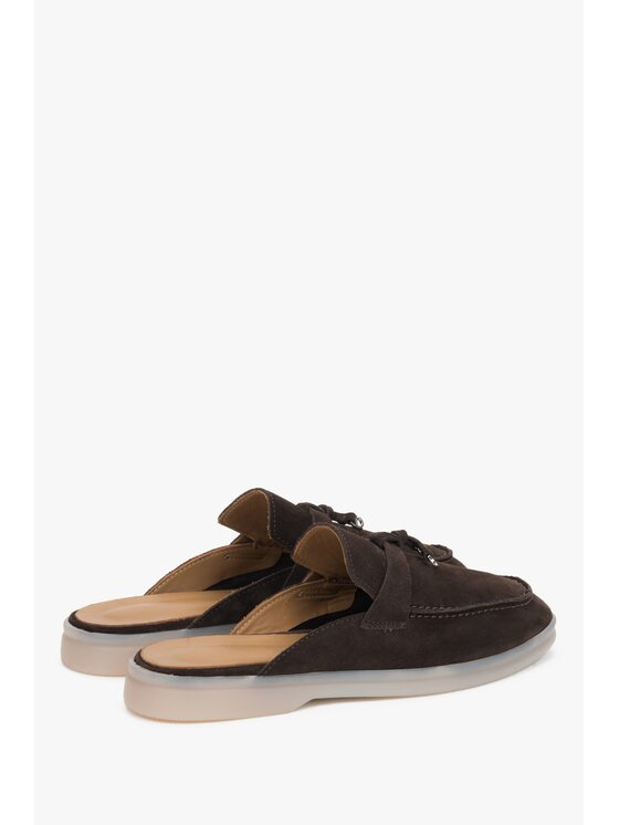 Estro Estro Ciabatte ER00119048 Marrone scuro