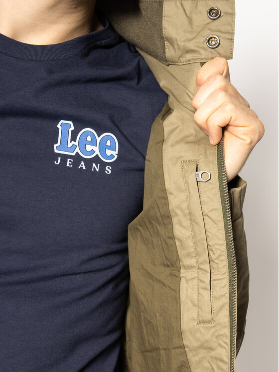 Lee Lee Kurtka przejściowa Harrington L88TCRNG 112123784 Zielony Regular Fit