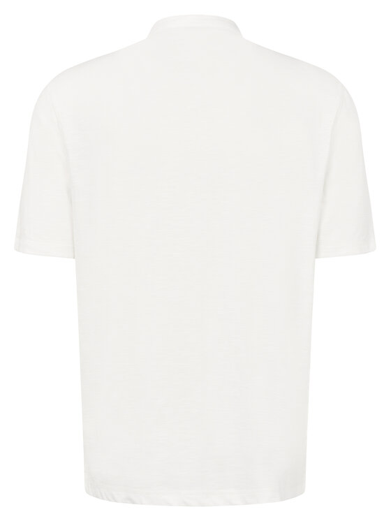 Bugatti Bugatti Tricou polo 8150-75021C Alb Regular Fit