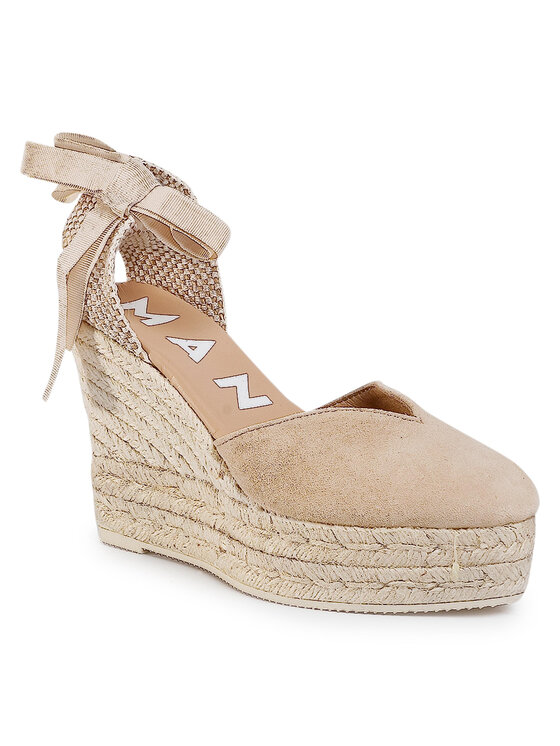Espadrillas Heart Shape Wedges M 1.1 WH Beige