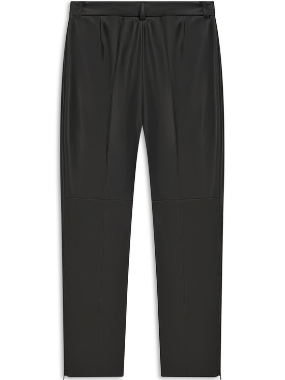 MARI PRETI MARI PRETI Pantaloni di pelle Arvella Nero Regular Fit