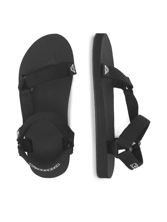 Kappa Kappa Sandály LOGO NEFARI 37146PW-A00 Černá