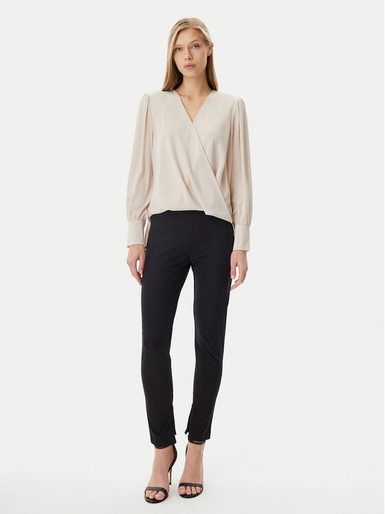 Rinascimento Rinascimento Bluză CFC0122866003 Bej Regular Fit