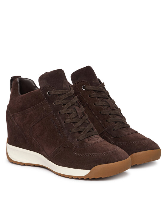 MICHAEL Michael Kors MICHAEL Michael Kors Сникърси 43F6NKFS1S Тъмнокафяв