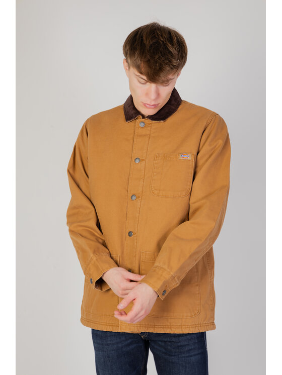 Dickies Dickies Μπουφάν δερμάτινο DICKIES DUCK CANVAS SW Μπεζ Casual Fit