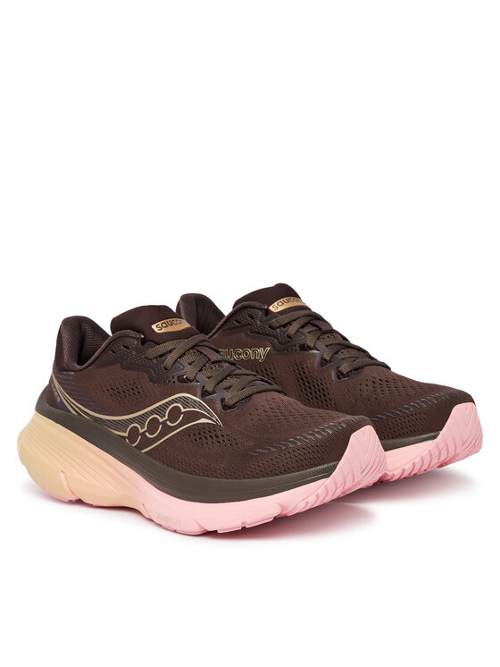Saucony Saucony Tekaški čevlji Guide 19 W S101465 Temno rjava