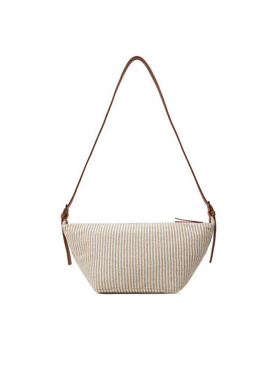 Tommy Hilfiger Tommy Hilfiger Ročna torba Th Premium Beach Le Sling Bag AW0AW17177 Bež