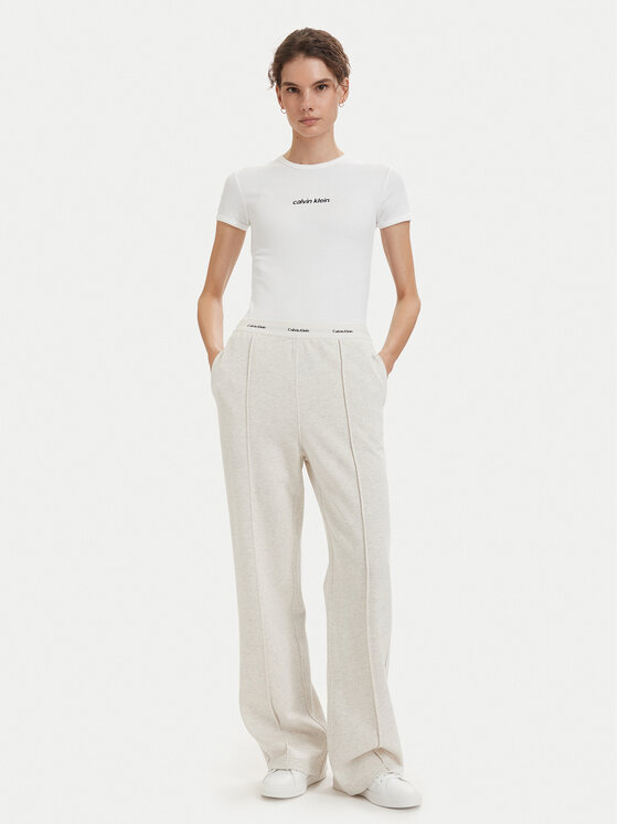 Calvin Klein Jeans Calvin Klein Jeans Sporta bikses LV047G253G Krēmkrāsas Relaxed Fit