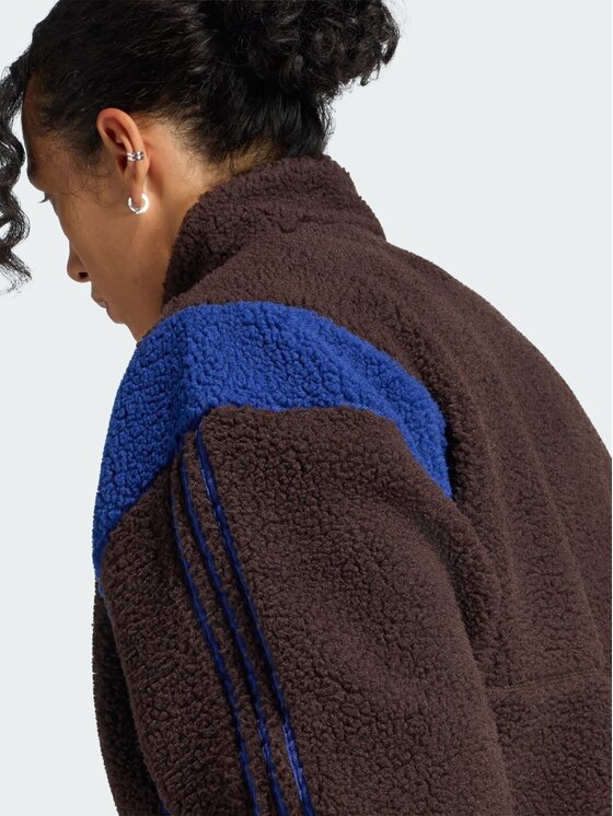 adidas adidas Bluza 172256 Brązowy ciemny Loose Fit