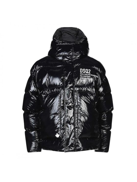 Dsquared2 Dsquared2 Vatovaná bunda S71AN0097 S52326 900 Černá Regular Fit