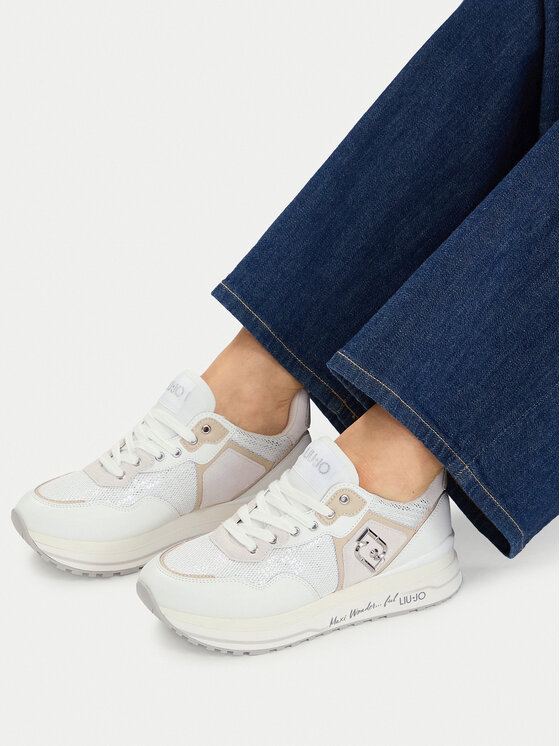 Liu Jo Liu Jo Sneakers Maxi Wonder 01 BA6009 PX077 Bianco