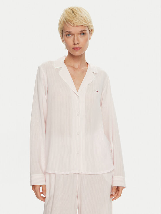Tommy Hilfiger Tommy Hilfiger Spavaćiće UW0UW05635 Ružičasta Loose Fit