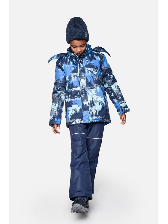 Lemon Explore Lemon Explore Spodnie narciarskie ZL3119203OSB-015 Granatowy Regular Fit