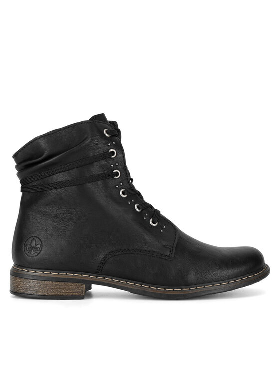 Rieker Rieker Botine 71218-00 Negru