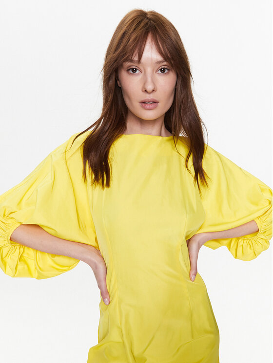 Silvian Heach Silvian Heach Igapäevane kleit GPP23447VE Kollane Regular Fit