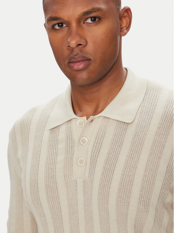 Baldessarini Baldessarini Pólóing B4 50024.5232 Bézs Slim Fit