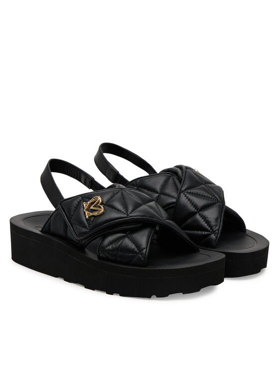 LOVE MOSCHINO LOVE MOSCHINO Sandaalid JA16044I1MIE0000 Must