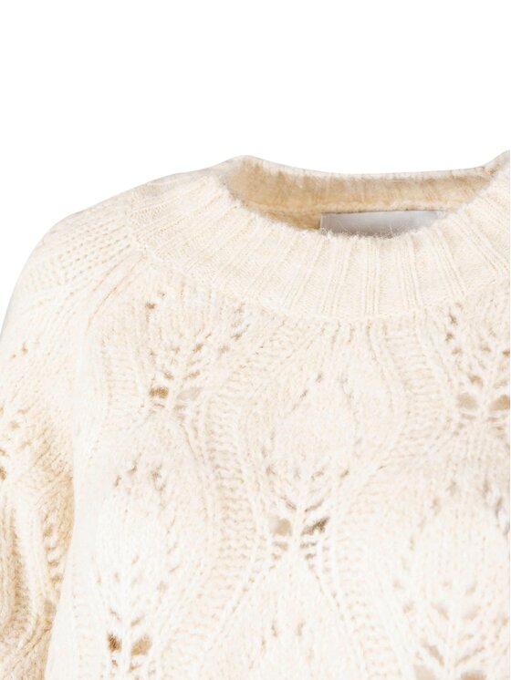 Silvian Heach Silvian Heach Πουλόβερ CVA22153MA Μπεζ Oversize