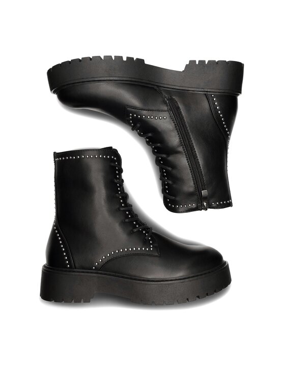 DeeZee DeeZee Botine BEULAH H18638-3A Negru