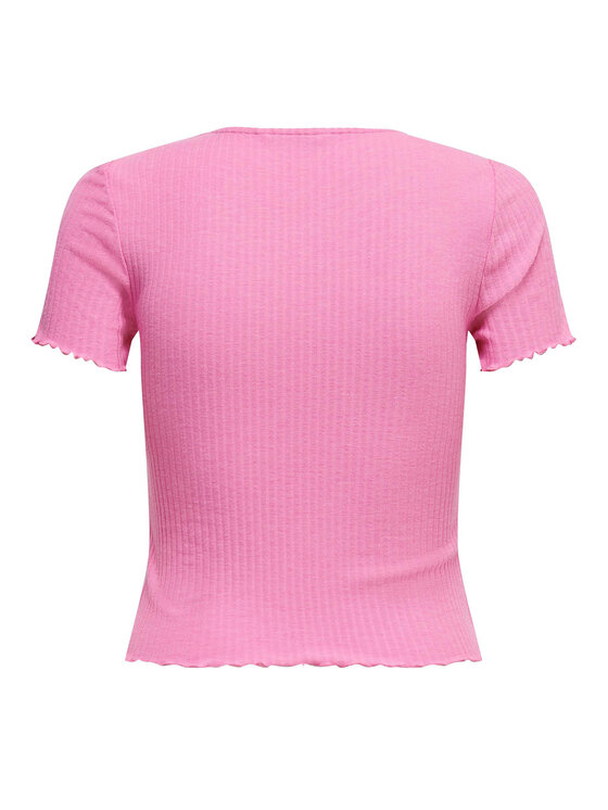 ONLY ONLY Тишърт Emma 15201206 Розов Regular Fit