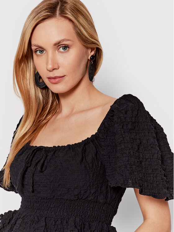 Blusa Feeria 24850 Nero Regular Fit