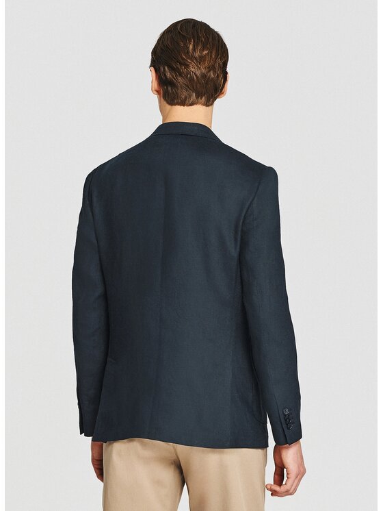 Pako Lorente Pako Lorente Marynarka P26SP-3X-012 Granatowy Slim Fit