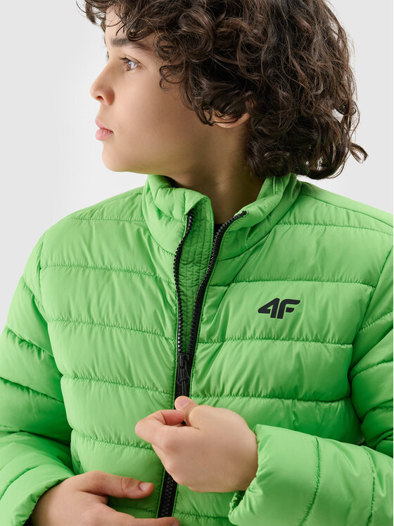 4F 4F Giubbotto piumino 4FJWSS25TDJAM520-45S Verde Regular Fit