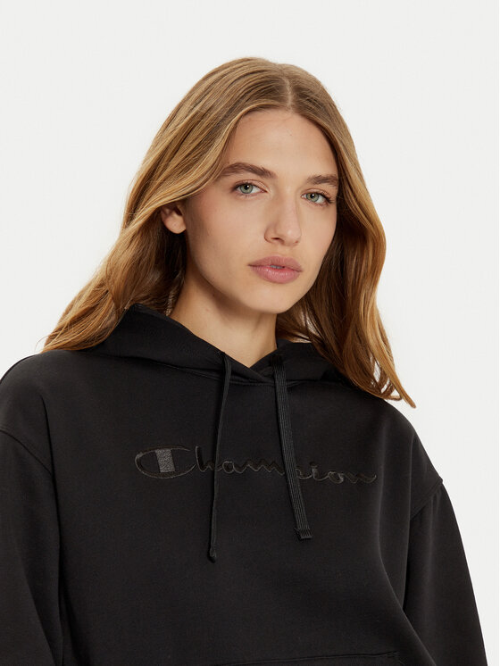 Champion Champion Μπλούζα 117581 Μαύρο Regular Fit
