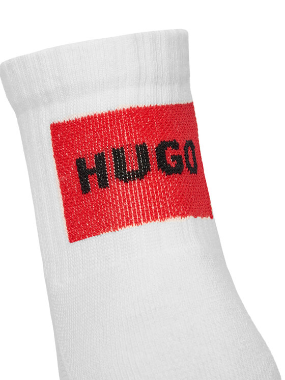 HUGO HUGO Īsās zeķes 50541597 Balts