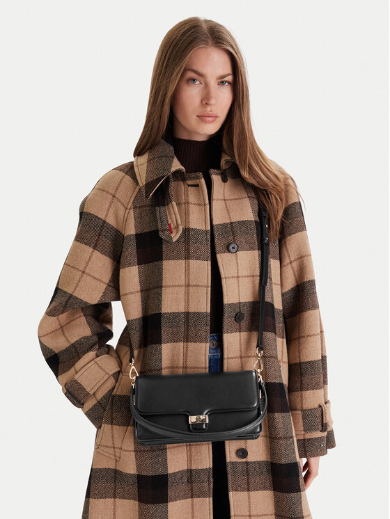 Tommy Hilfiger Tommy Hilfiger Kabelka Heritage Conv Crossover AW0AW18029 Čierna