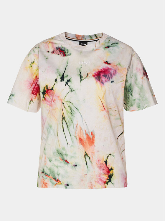 BOSS Boss Tricou Elpha 50514736 Colorat Regular Fit