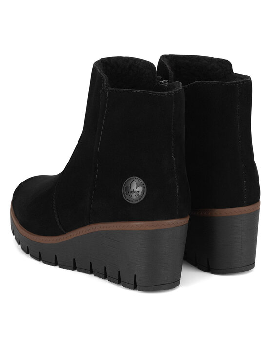 Rieker Rieker Botine Y5065-00 Negru
