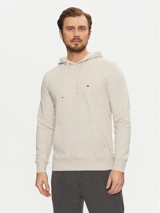 Tommy Hilfiger Tommy Hilfiger Majica dugih rukava Essential MW0MW37235 Bež Regular Fit