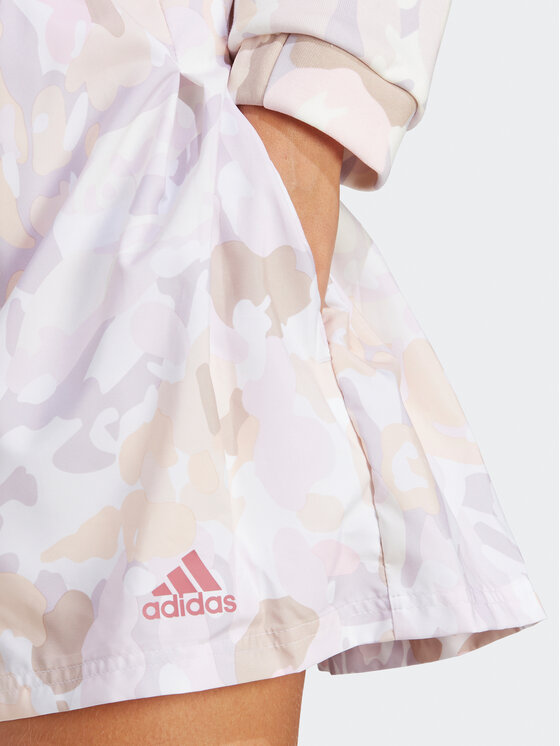 adidas adidas Αθλητικό σορτς Graphic Shorts IC0567 Λευκό Regular Fit