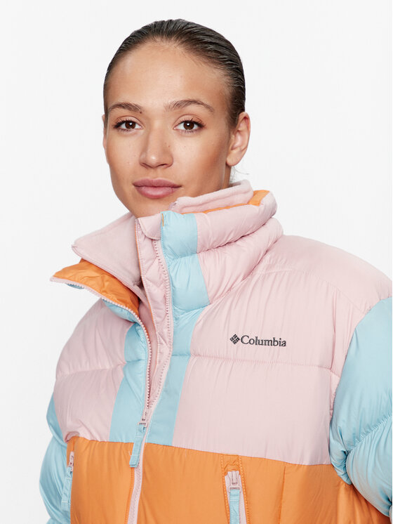 Columbia Columbia Kurtka zimowa Pike Lake™ II Cropped Jacket Pomarańczowy Regular Fit